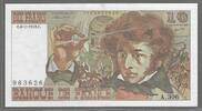 FRANCE. 10 Francs. 06/07/1978. BERLIOZ. Alphabet: A.306 . Sehr sch&ouml;n/vor... 6.00 US$  +  43.28 US$ shipping