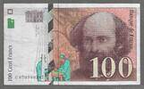 FRANCE. 100 Francs. 1998. C&Eacute;ZANNE. Serie: C 070 . Letzte Serie . Derni&egrave;r... 4.62 US$  +  43.28 US$ shipping