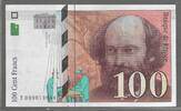 FRANCE. 100 Francs. 1997. C&Eacute;ZANNE. Serie:T 039 . Gutes sehr sch&ouml;n . 4.04 US$  +  43.28 US$ shipping