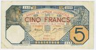AFRIQUE OCCIDENTALE FRANÇAISE 5 FRANCS Dakar. Serie: R 3009 . -