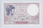 FRANCE 5 FRANCS VIOLET. Alphabet: Z.64101 . -