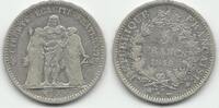 France 5 francs Hercule. K= Bordeaux . -