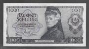 1000 SCHILLING 1.7.1966 AUTRICHE Série I......E Presque SUP