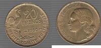 FRANCE 20 FRANCS Auf einer Linie, 3 Federn. 1 LIGNE, 3 PLUMES. -