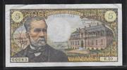 FRANCE 5 Francs PASTEUR. Alphabet E.20 .*PETIT N°* 00063 . -