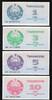 UZBEKISTAN 1,3,5,10 Cym (Som) "Premières sèries:AA,BA,EA,KA." -