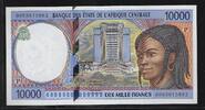10000 Francs. (20)00. ETATS de l AFRIQUE CENTRALE. P=TCHAD  . Gutes vorzüglich.
