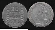 20 Francs. 1936. FRANCE. Turin   . Sehr schön.