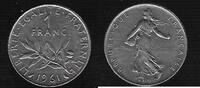 FRANCE 1 Franc SEMEUSE. SÄERIN. De, von, O.ROTY. -