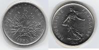 FRANCE 5 Francs Semeuse -
