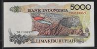 INDONÉSIE 5000 Rupiah Serie: YQJ -