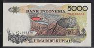 INDONÉSIE 5000 Rupiah Serie: YQJ -