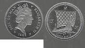 ISLE OF MAN. 1/10 Noble. 1985. REINE ÉLISABETH II . Fast NEU. I-. 230.53 US$  +  58.21 US$ shipping