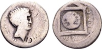 Roman Imperatorial. Marcus Antonius, AR Denarius (17mm, 3.53 gram) Military mint