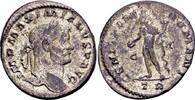 Roman Imperial Follis Maximian AD 286-310, AE Silvered Follis (26mm, 10.72 gram) Trier 296-297 -