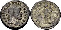 Roman Imperial Follis Galerius Caesar AD 305-311, AE silvered Follis (27mm, 10.56 gram) Lugdunum -