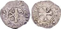 Medieval Denier France. Champagne. Thibaut I or Hugues I AD 1063-1125, AR Denier Troyes -