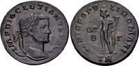 Roman Imperial Follis Diocletian AD 284-305, AE Follis (26mm, 8.53 gram) Trier c. AD 296-9 -