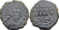 Byzantine Follis Phocas AD 602-610, AE Follis (28 mm, 12.21 gram) Cyzicus, dated year 5, 606-607 -