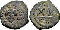 Byzantine Half Follis Phocas AD 602-610, AE Half Follis (21 mm, 4.57 gram) Constantinopolis -