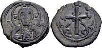 Byzantine Follis Anonymous AE Follis (25 mm, 7.70 gram) “Class I”, attributed to Nicephorus III -
