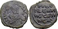Byzantine Follis Theophilus AD 829-842, AE Follis (24 mm, 4.28 gram) Constantinopolis -