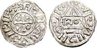 Medieval Denar Germany, Bavaria, Regensburg. Heinrich II, King AD 1002-1024, AR Denar -