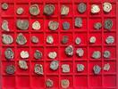 Roman Imperial Seal Römische Bleisiegel. Sammlung 42 Stücke. Lot c. 3.-5. Jht. S bis SS