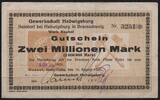   NOTGELD NEUHOF, KREIS FULDA, Gewerkschaft Hedwigsburg, Neindorf,2 Mill... 264.52 元  ＋  62.42 元 运费