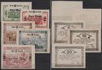  4 x NOTGELD HERSFELD, Stadt, 1- 20 Mark, 04.11.1918,  92.86 元  ＋  62.42 元 运费