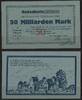   NOTGELD ALTKLOSTER, Gemeinde, 50 Milliarden Mark, 20.10.1923,  217.70 元  ＋  62.42 元 运费