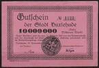   NOTGELD BUXTEHUDE, Stadt, 10 Millionen Mark, 14.09.1923,  116.26 元  ＋  62.42 元 运费