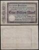   NOTGELD HANNOVER, Reichsbahndirektion, 1 Billion Mark, 24.10.1923,  935.58 元  ＋  62.42 元 运费