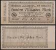   NOTGELD RATZEBURG, Kreisausschuss, 100 Milliarden Mark, 15.08.1923,  34.73 US$  +  9.29 US$ shipping