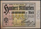   NOTGELD SCHLESWIG, Stadt, 100 Milliarden Mark, 00.10.1923,  34.73 US$  +  9.29 US$ shipping