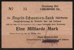   NOTGELD S&Uuml;DERBRARUP, Angeln-Schwansen Bank, ZN der D&ouml;rphofer Spar- und  34.73 US$  +  9.29 US$ shipping