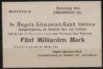   NOTGELD S&Uuml;DERBRARUP, Angeln-Schwansen Bank, ZN der D&ouml;rphofer Spar- und  34.73 US$  +  9.29 US$ shipping