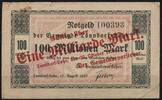   NOTGELD Tonndorf-Lohe, Gemeinde, 1 Milliarde Mark &Uuml;berdruckausgabe,  23.11 US$  +  9.29 US$ shipping
