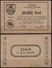   NOTGELD T&Ouml;NNIG, Kreisausschuss Eiderstedt, 50 Tausend Mark, 23.08.1923,  28.92 US$  +  9.29 US$ shipping
