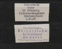   NOTGELD ELMSCHENHAGEN, B&uuml;cherstube, 10 Pf, 01.06.1947,  17.31 US$  +  9.29 US$ shipping