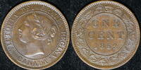 Canada 1 Cent Queen Victoria