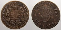 Sachsen-Coburg-Gotha 3 Kreuzer Ernst I. 1826-1844. -