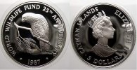 Kaiman-Inseln 5 Dollars Elizabeth II. seit 1952. -
