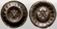 Mecklenburg, Fürstentum, seit 1348 Herzogtum Hohlpfennig Anonym 13./14. Jahrhundert. -