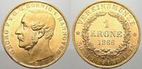 Braunschweig-Calenberg-Hannover 1 Krone Georg V. 1851-1866. -