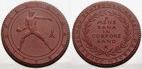 Porzellan Porzellanmedaille Porzellanmedaillen. -