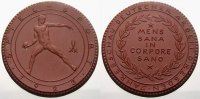 Porzellan Porzellanmedaille Porzellanmedaillen. -