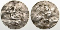 Speyer, kaiserliche und königliche Münzstätte Denar Otto II./III. 973-1002. -