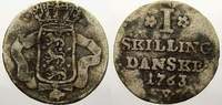 Dänemark 1 Skilling Frederik V., 1746-1766.