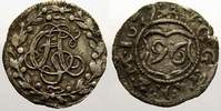 Mecklenburg-Güstrow 1/96 Taler Gustav Adolf 1636-1695.